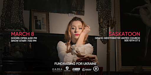 Vivienne Mort | Saskatoon - 8 Mar | Canadian Candlelight Tour | Grace-Westminster United Church