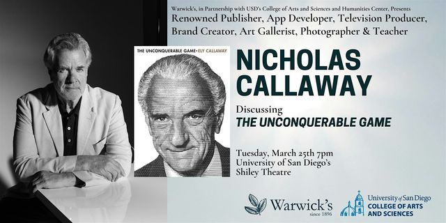 Nicholas Callaway discussing THE UNCONQUERABLE GAME | Shiley Theatre - University of San Diego