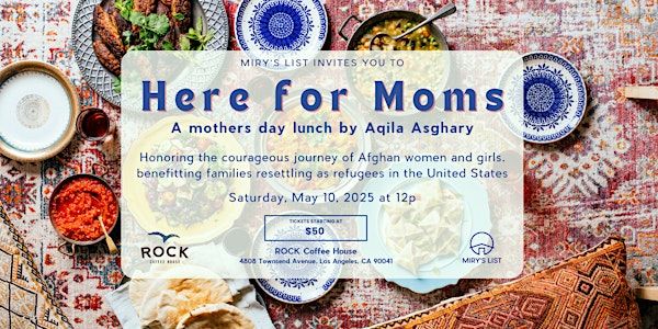 HERE FOR MOMS 2025 | ROCK Coffee House