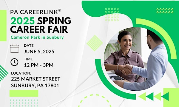 PA CareerLink® NSU 2025 Spring Career Fair - Employers Only | PA CareerLink Northumberland, Snyder, Union Counties at Sunbury