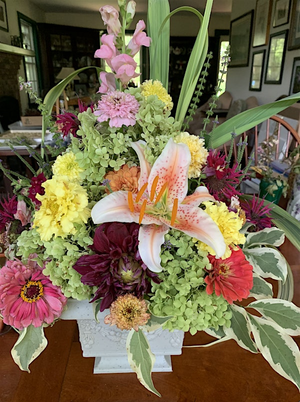 Summer Floral Planter | Beaver Creek Cottage Garden