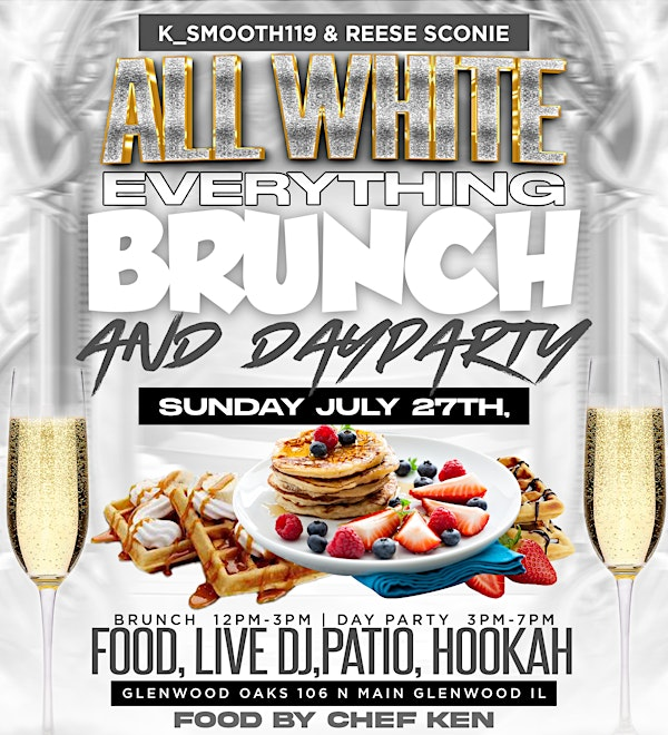 All White Everything Brunch & Day Party | Glenwood Oaks & Dos Caminos Seafood | Restaurant, Banquets & Catering