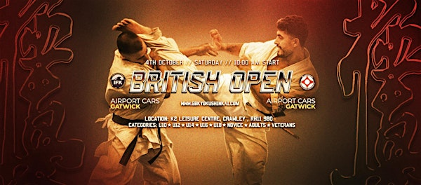 BKK British Open 2025 - inc. Cup of Europe | K2 Crawley