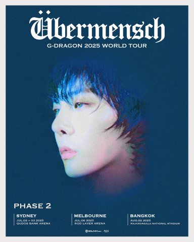 2025權志龍世界巡迴演唱會悉尼站 | 權志龍G-DRAGON 2025 WORLD TOUR[Ubermensch] | 庫多斯班克競技場