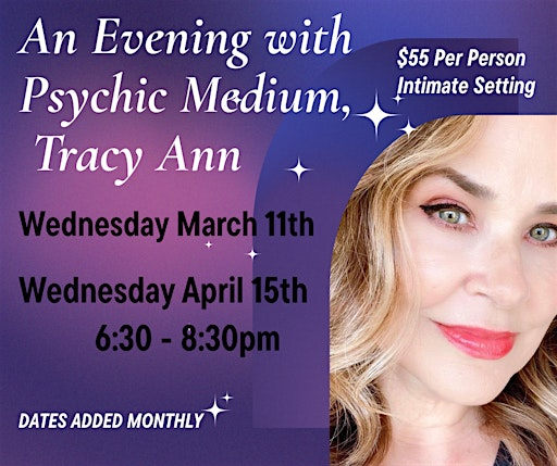 4/15  Psychic Medium, Tracy Ann at the Grey Goat | Grey Goat Farmtique