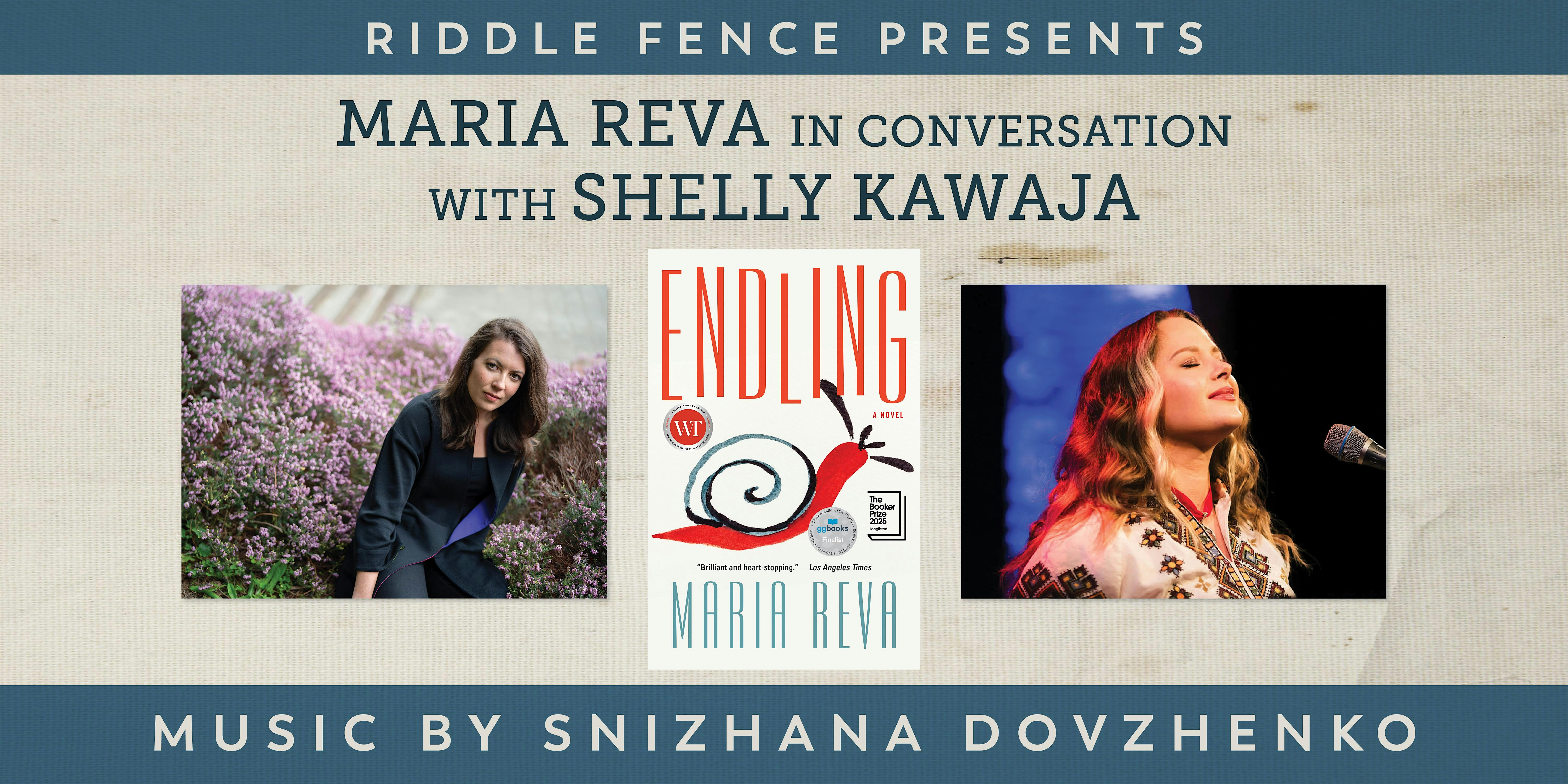 Author Maria Reva in Corner Brook | Camber Arts