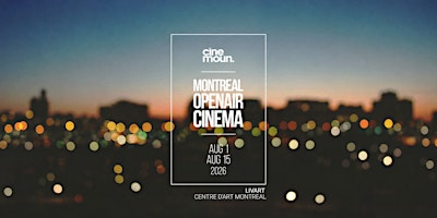 CINEMOUN - MONTREAL OPEN-AIR CINEMA  - "Boyz N The Hood" (1991) | Livart  - Centre d'Art Montreal