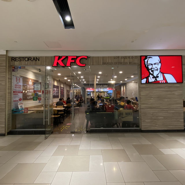 KFC, finger licking good chicken in JB