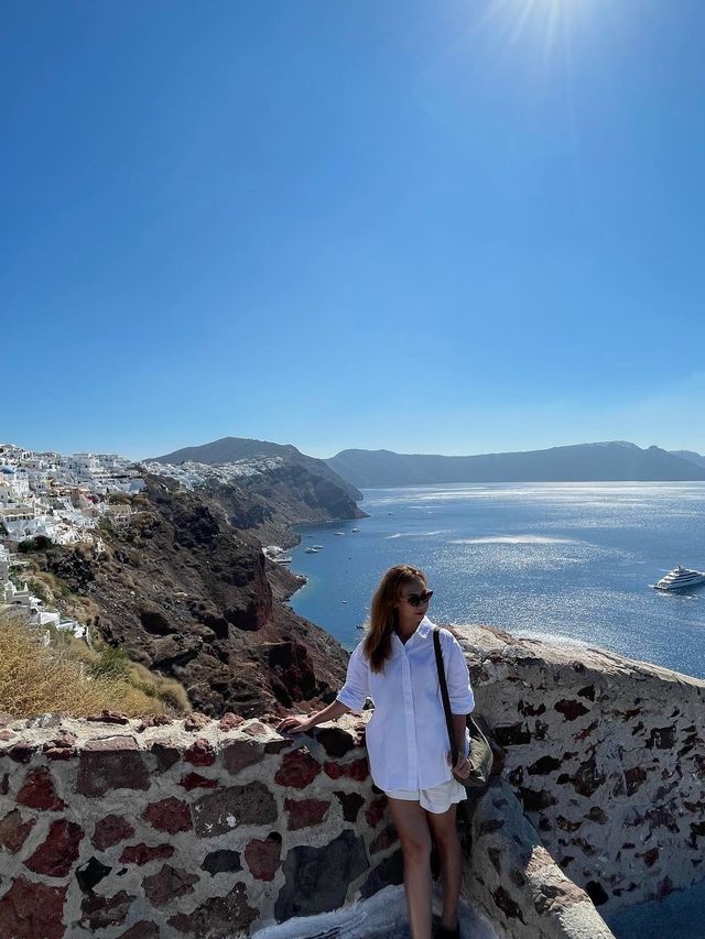 Santorini - magical by ☀️ , beautiful by 🌙 