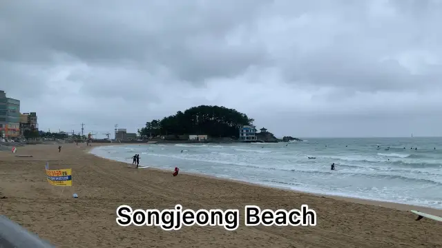 Surfing paradise in Busan