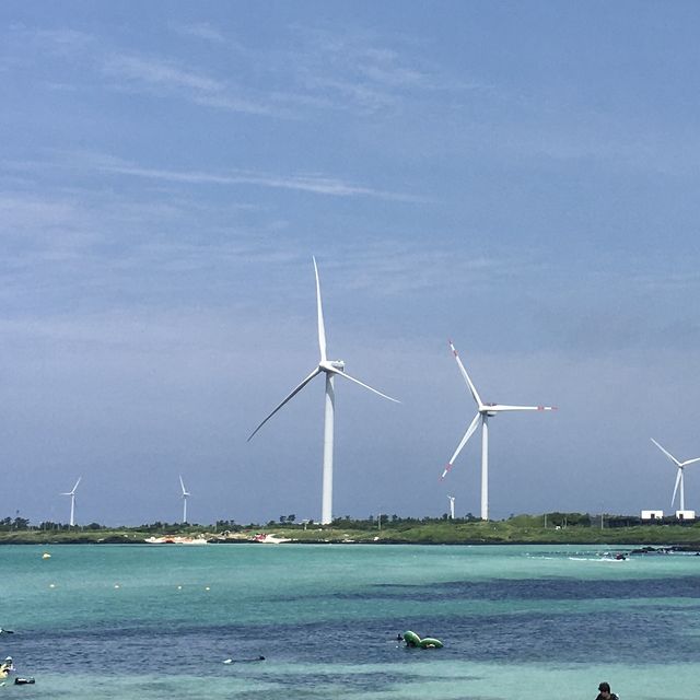 에메랄드빛 바다가 기다리는 김녕바다로💚💙✨