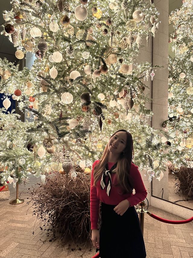 서울에서 제일 예쁜 트리가 있는 그랜드 하얏트🎄