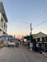 Thai-Lao local market and walking street 