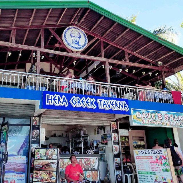 宿霧🏝️Alona Beach 一家海景🇬🇷餐廳