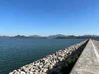 遠眺八仙嶺 — 船灣淡水湖主壩