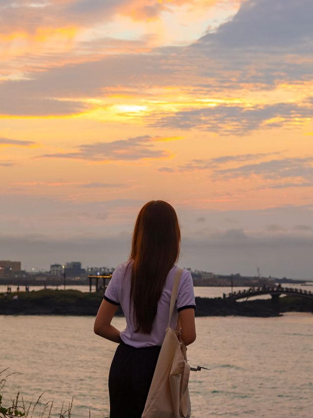 [제주] 노을맛집, 함덕 서우봉 해변🌊