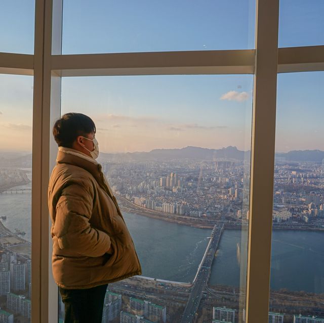 세계 5위 높이에서 바라보는 풍경, 서울스카이☁️