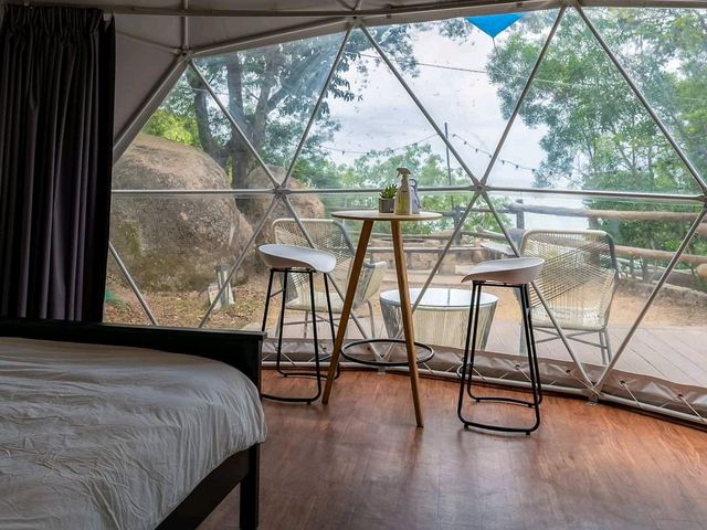 Glamping staycation in Cheung Chau Island 