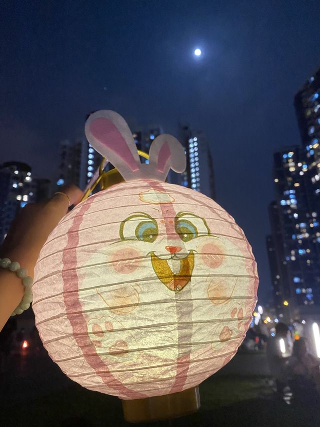 中秋賞月.綠色出行