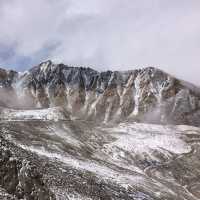 Snowy Khardung La Pass 