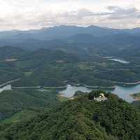 Taking Mono Rail through the Chungjuho Lake