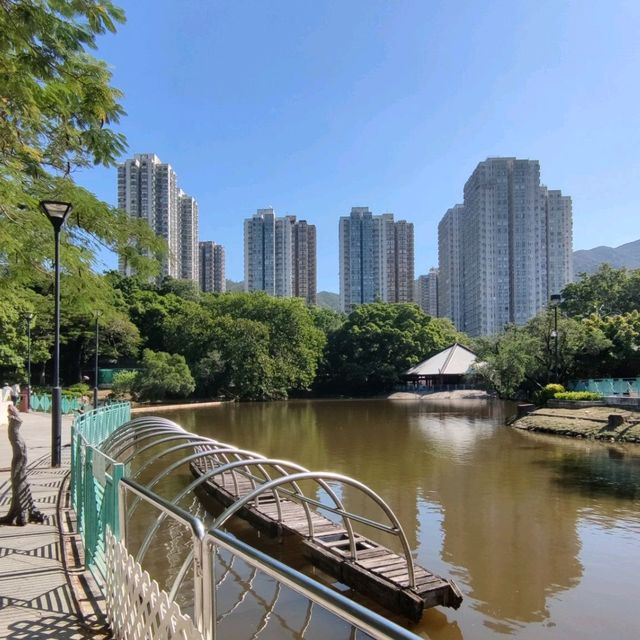 非常有立體感的天后橋🎢
