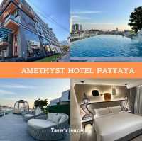 ที่พักใหม่ใจกลางพัทยา Amethyst Hotel Pattaya