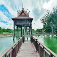 หอไตรกลางน้ำภูมิปัญญา​โบราณ