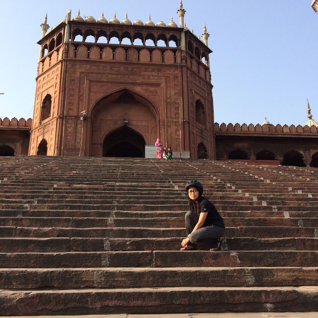 Cycling around Delhi City