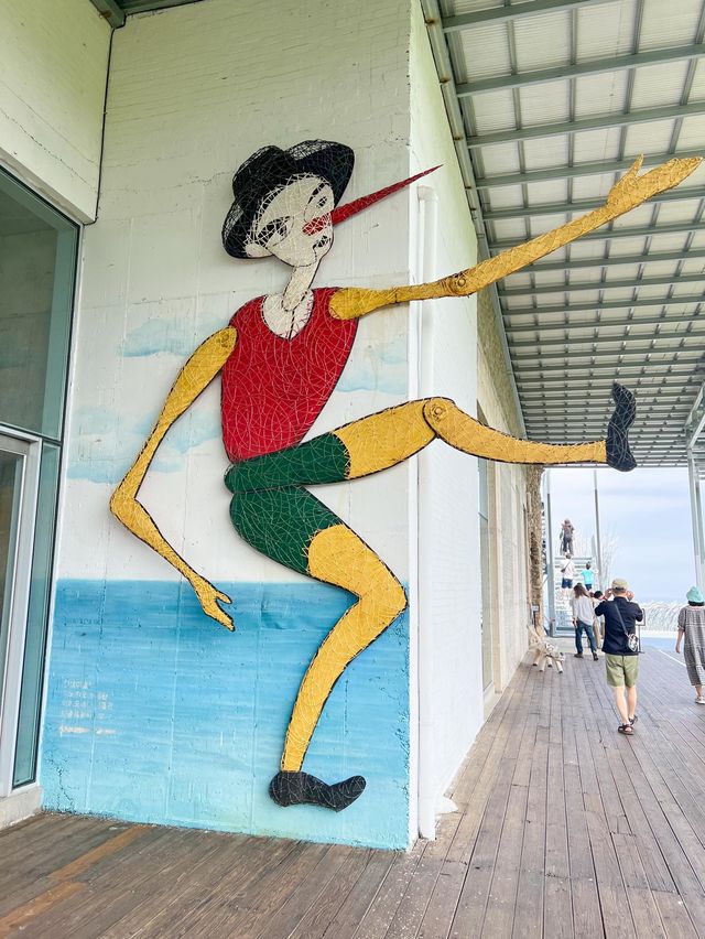 오션뷰가 보이는 야외가 멋있는 하슬라아트월드🌊