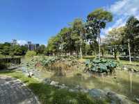 有沒有像台版兼六園呢 這邊就像是一個台版的金澤花園 