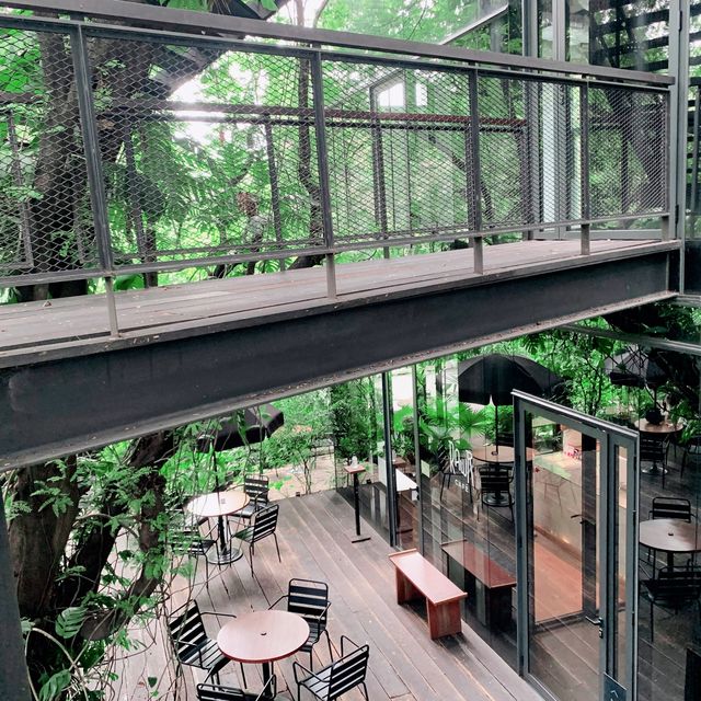 Cozy Nature Cafe near BTS Phrakanong in Bangkok 🌿