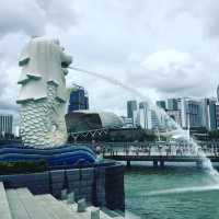 沿途風景優美🇸🇬新加坡建築散步路線🚶🏻‍♂️🚶🏻‍♀️🚶🏿 Merlion
