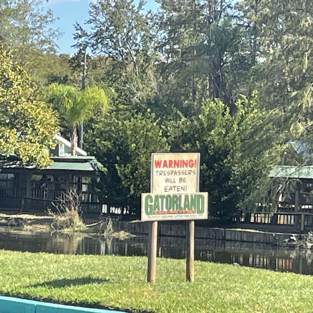 From oldest city to gator land.