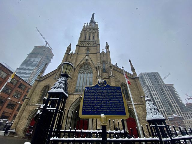 St. Michael's Cathedral at downtown Toronto