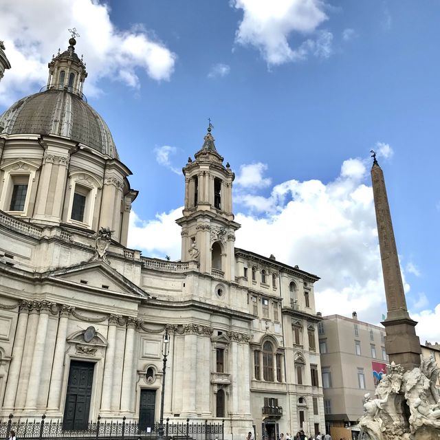 Admire the fountains at Piazza Navona