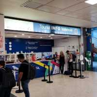 Arrival in Valencia Airport
