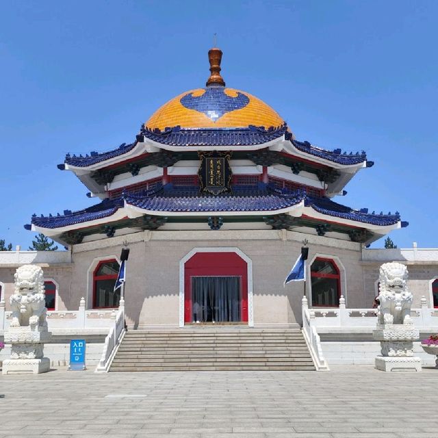 Inner Mongolia. Genghis Khan Mausoleum