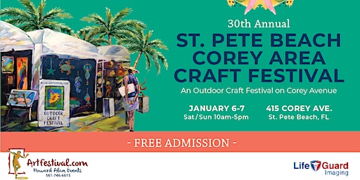 30th Annual St. Pete Beach Corey Area Craft Festival | 415 Corey Ave
