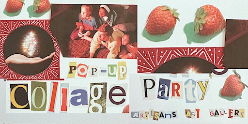 Pop-Up Collage Party at Artisans Art Gallery | Artisans Art Gallery, West Center Street, Cedar City, UT, USA