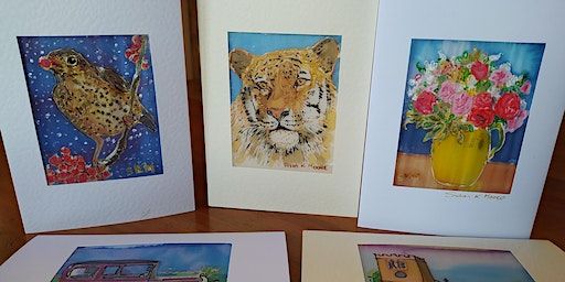 CASE Art Workshop: Silk Painting Miniatures with Susan K Moore | Herbert Art Gallery & Museum