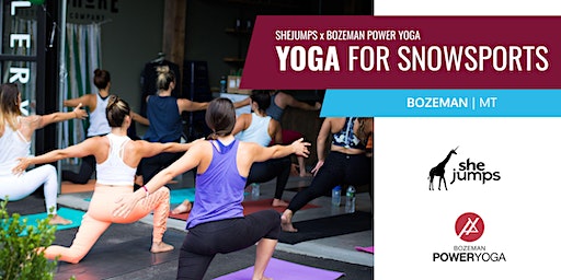 SheJumps x Bozeman Power Yoga | Yoga for Snowsports | MT | Bozeman Power Yoga