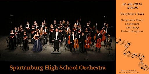 Spartanburg High School Orchestra on tour | Greyfriars Kirk