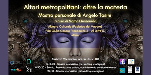 Altari Metropolitani - Mostra Personale di Angelo Tasini | Fabbrica del Vapore