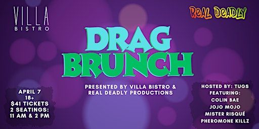 Drag Brunch | Villa Bistro, 100 Avenue Northwest, Edmonton, AB, Canada