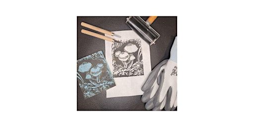 Moonlit Mushrooms Printmaking Class | 901 Santa Fe Dr