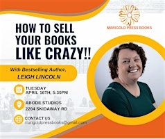 Marigold Press Books April Author Night | Abode Studios, 2204 Skidaway Road, Savannah, GA, USA
