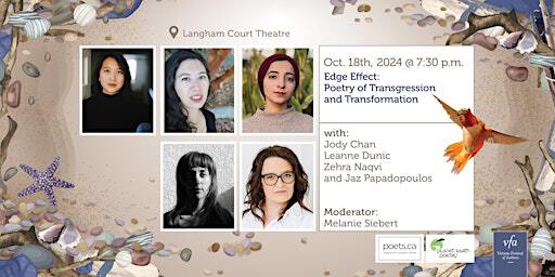 Edge Effect: Poetry of Transgression and Transformation | Langham Court Theatre