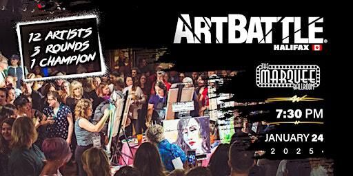 Art Battle Halifax - January 24, 2025 | The Marquee Ballroom