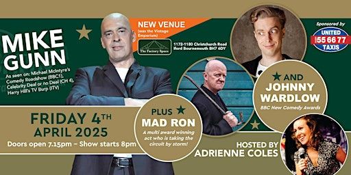 The Coastal Comedy Show with Mike Gunn | The Factory Space
